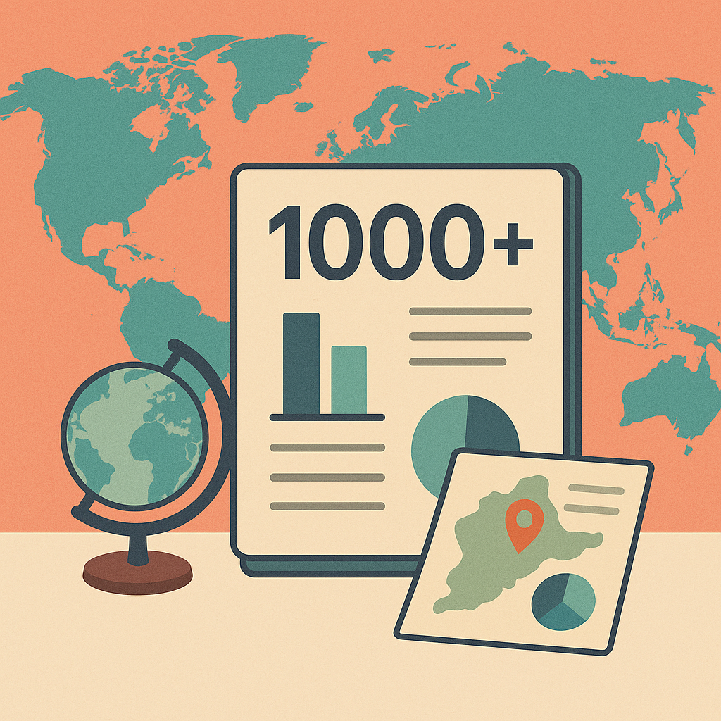 1,000+ Geography Facts & Figures