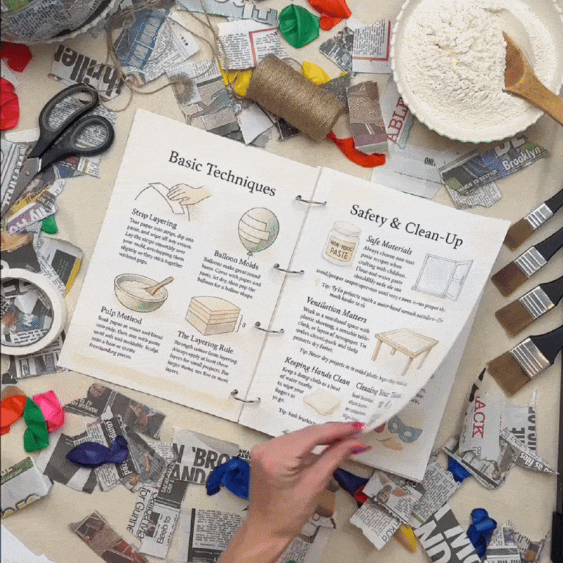 1.000+ Free Paper Mache Guide